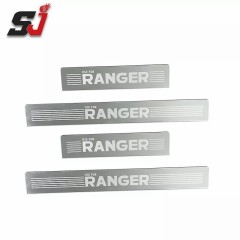 Factory Price Trim Protect Door Sill Plate Car Accessories for Ford 2015-2019 Ranger Body Kit