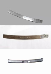 Best Selling Stainless Black Silver Rear Bumper Guard Protector Plate for 2021 Fortuner