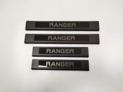 Factory Price Trim Protect Door Sill Plate Car Accessories for Ford 2015-2019 Ranger Body Kit