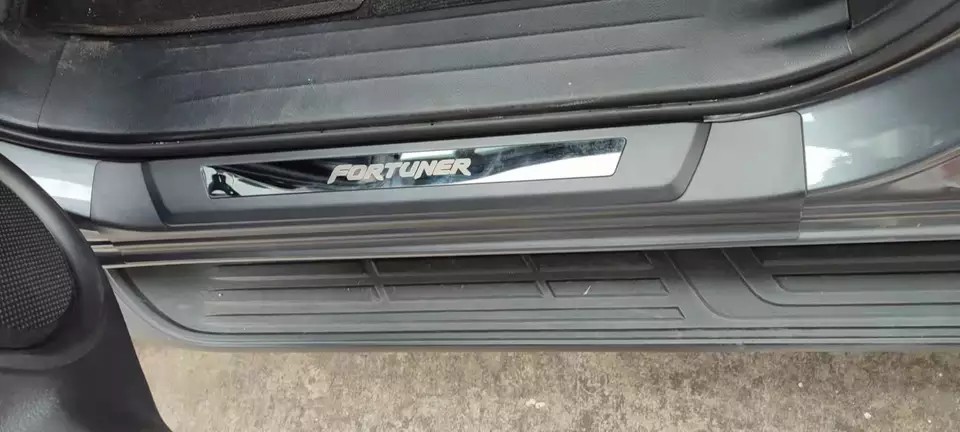 Custom Auto Other Exterior Accessories Durable ABS Door Sill Scuff Plate for 2012-2021 Fortuner