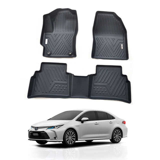 Wholesale High Quality Car Floor Mat 3D Deep Dish Matting for Altis/Corolla 2019-2021