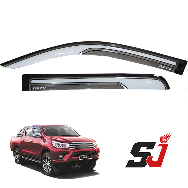Factory Wholesale Auto Parts Window Visor for Toyota Hilux Revo