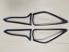 Car Headlight Cover Door Handle Bowl Combo Set for Toyota Fortuner