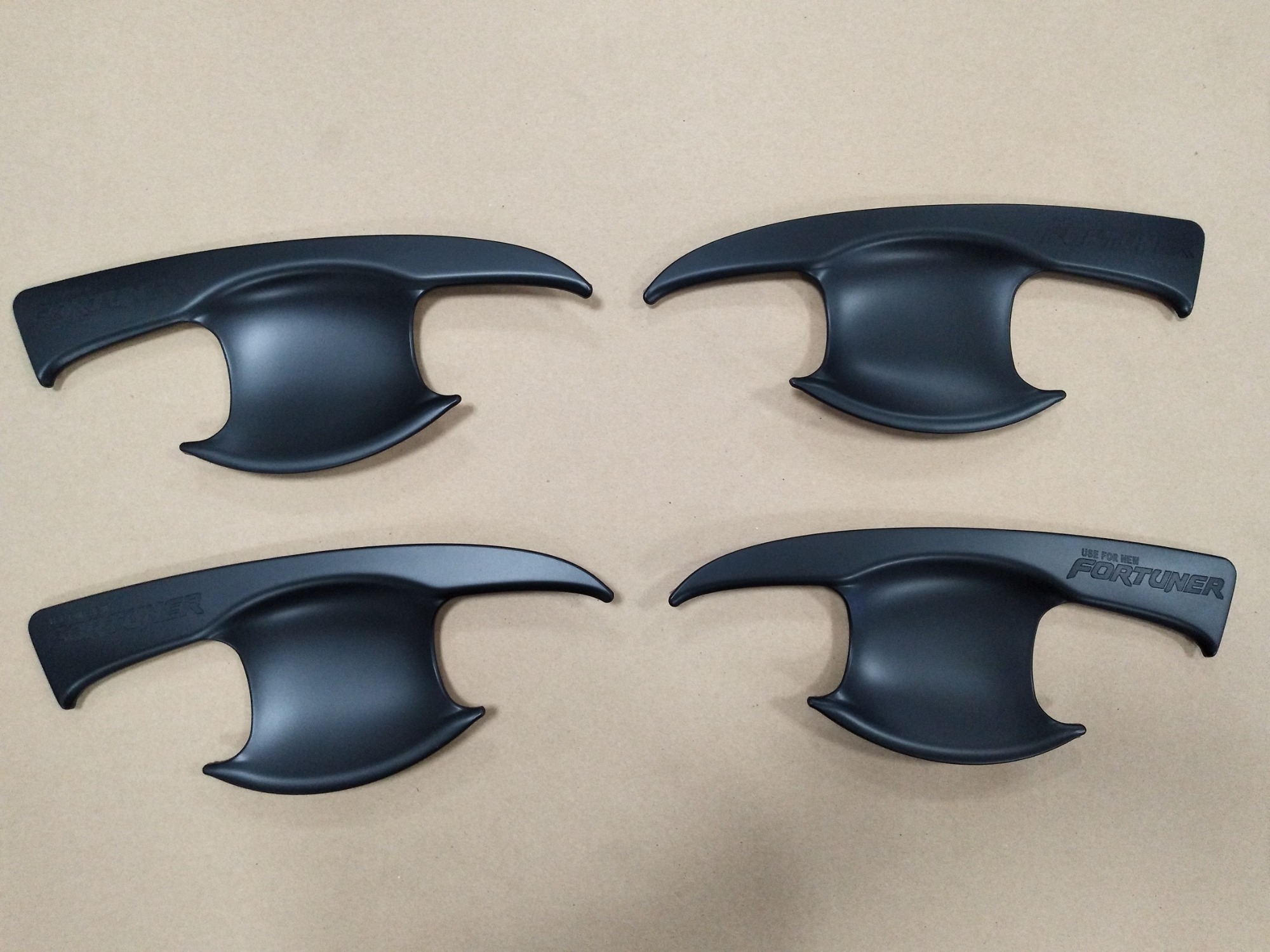 Car Headlight Cover Door Handle Bowl Combo Set for Toyota Fortuner