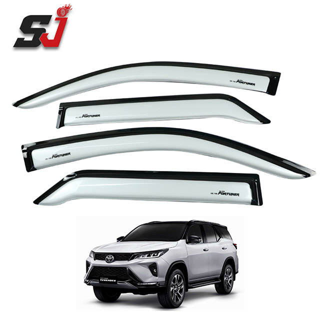 Factory Wind Deflector for Toyota Fortuner Door Visor 2016-2019