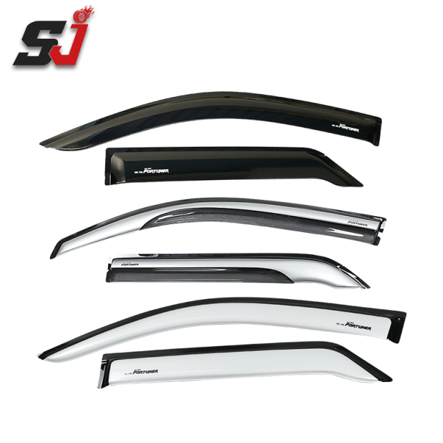 Factory Wind Deflector for Toyota Fortuner Door Visor 2016-2019