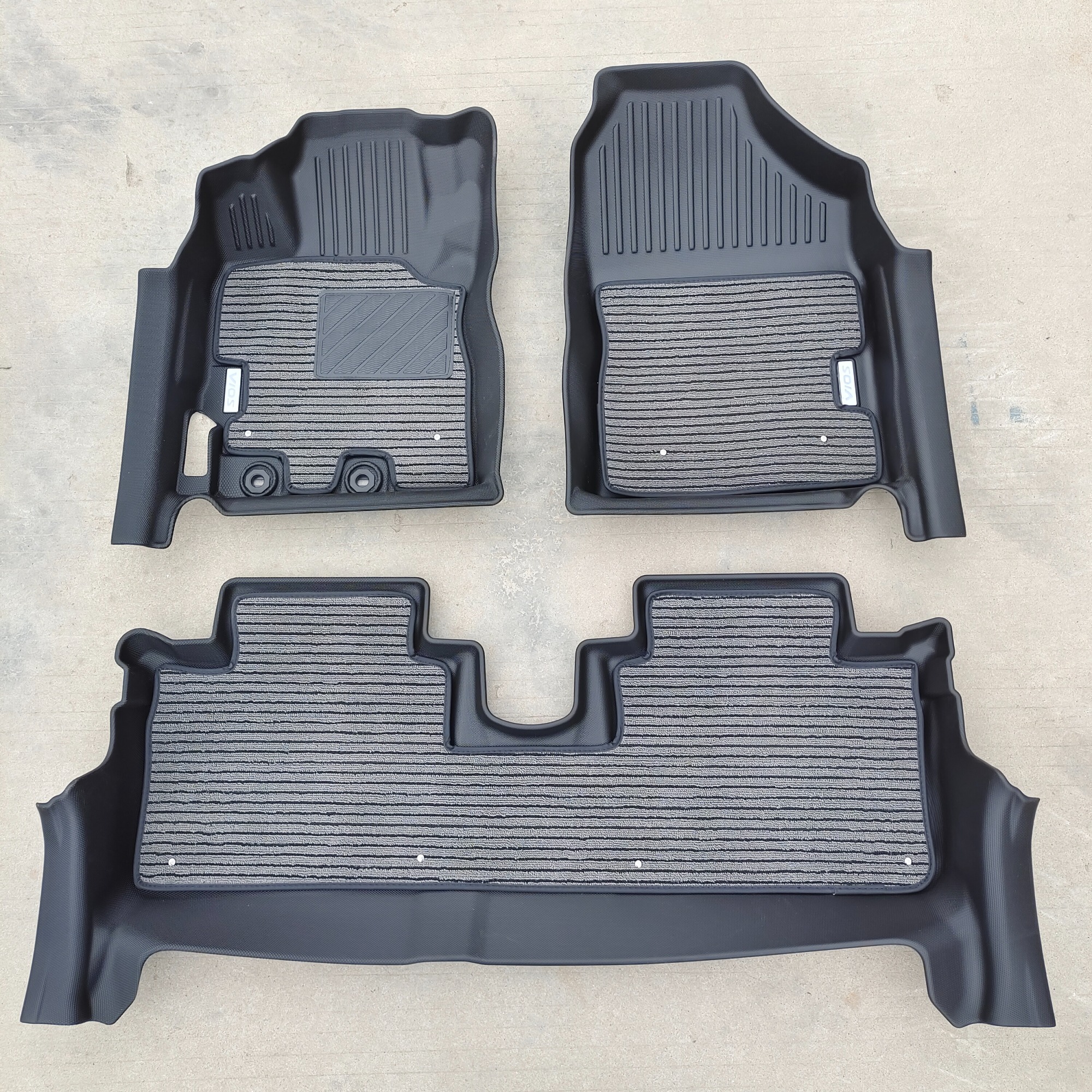 3D 5D Car Floor Mats Suppliers for Toyota Vios Deep Dish