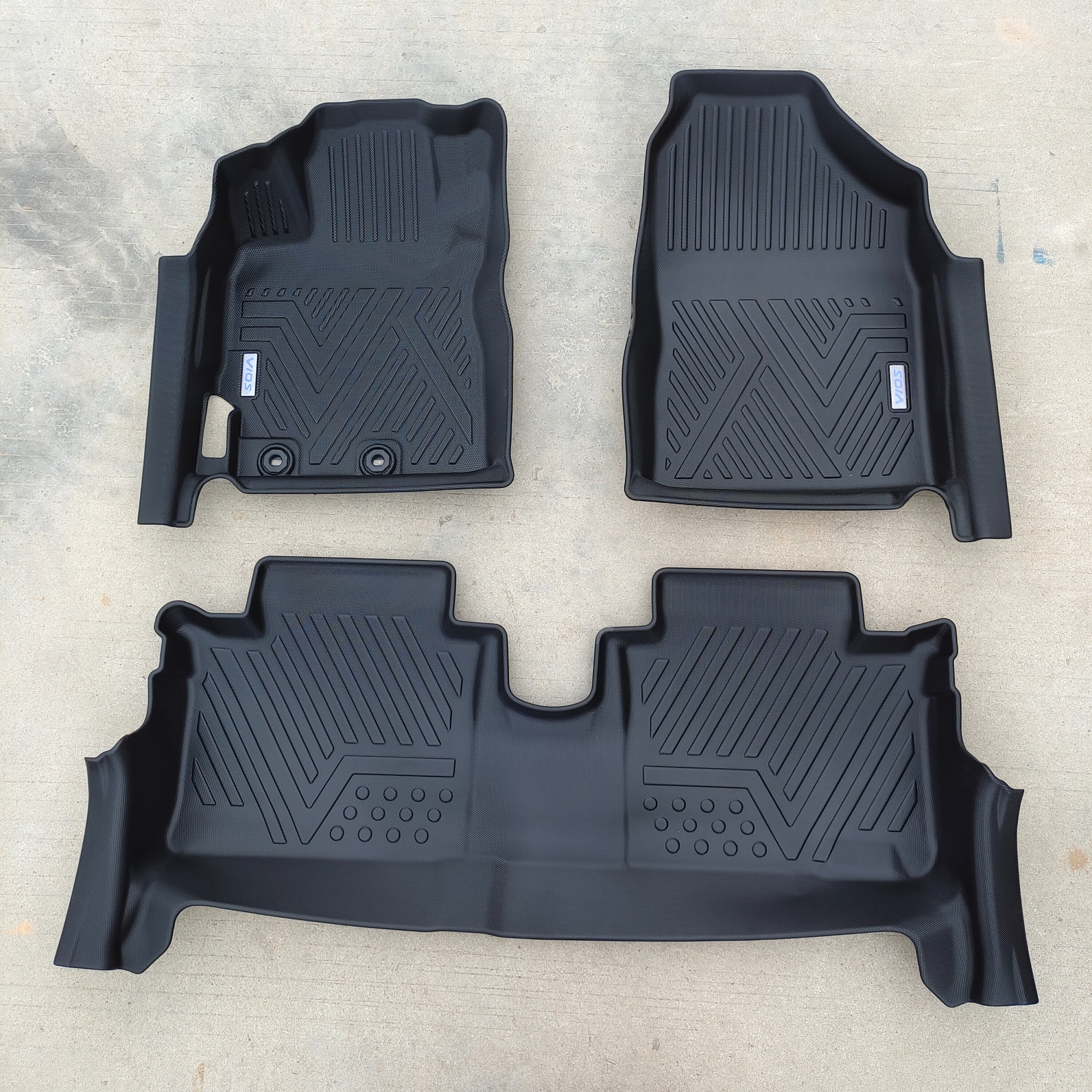 3D 5D Car Floor Mats Suppliers for Toyota Vios Deep Dish