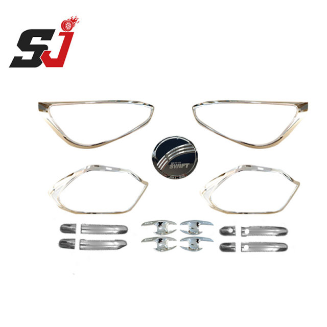 Car Decorative Accessories Chrome Kit for Suzuki Swift