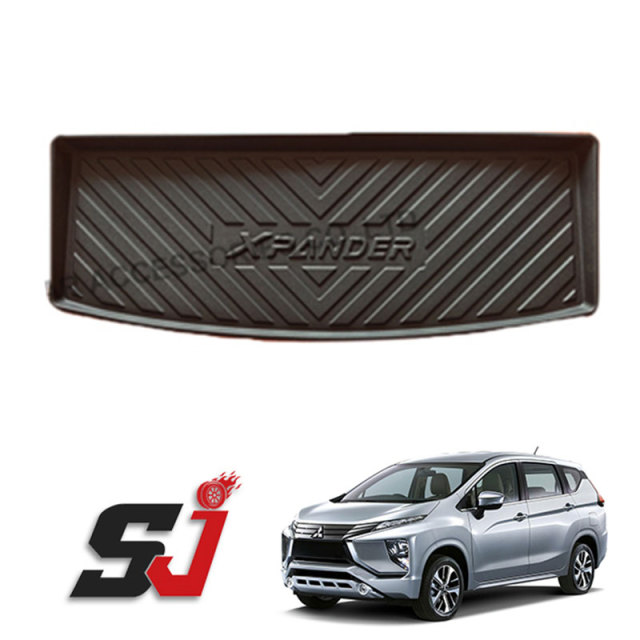 Custom Car Rear Trunk Mat Deep Dish for Mitsubishi Xpander