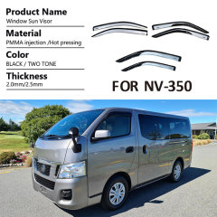High Quality Window Deflector Door Visor for NV350 Urvan