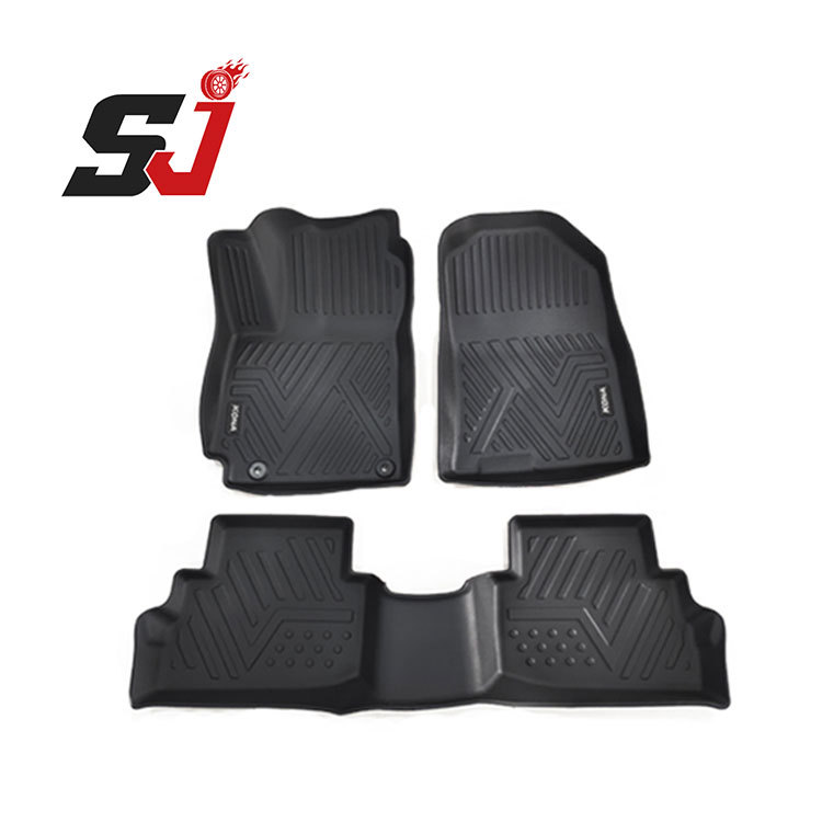 Custom Rubber Waterproof Car Floor Mats for Hyundai Kona