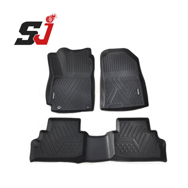 Custom Rubber Waterproof Car Floor Mats for Hyundai Kona