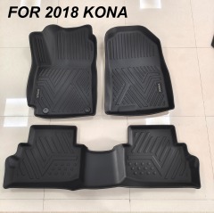 Custom Rubber Waterproof Car Floor Mats for Hyundai Kona
