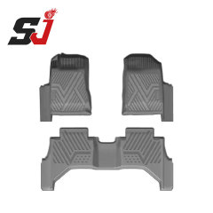 Factory Wholesale Car Floor Mats 3D 5D Deep Dish Matting for Chevrolet Colorado 2012-2017