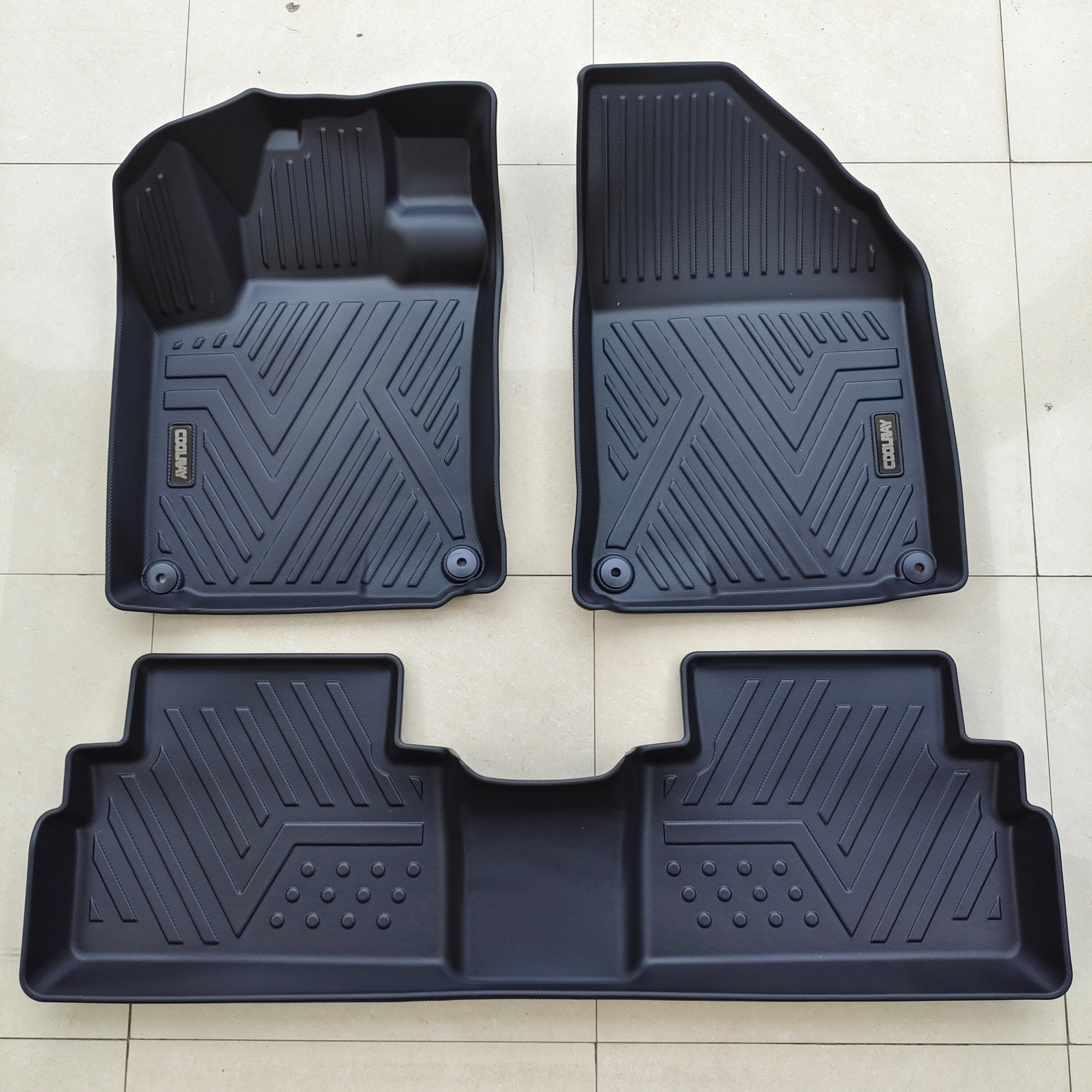 3D 5D Car Floor Mats Supplier for Geely Coolray Deep Dish Matting
