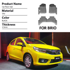 High Quality Car Floor Mat for Honda Brio 2019