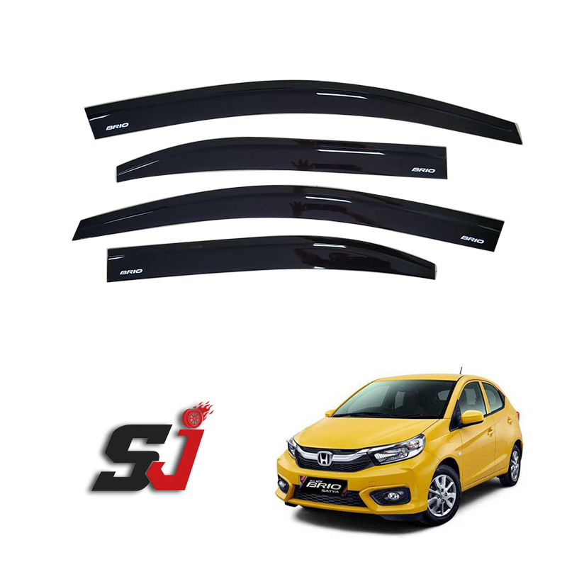 Custom Wholesale Window Rain Visor Supplier for Honda Brio Wind Deflector
