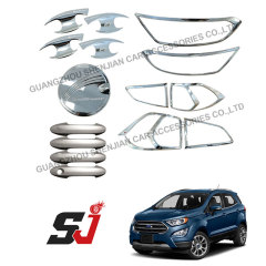 Car Combo Kit Trim for Ford Ecosport Chrome Accessories