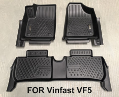 Vietnam Hot Selling 5D Car Floor Mas 3D Trunk Mats for Vinfast VF5 2023