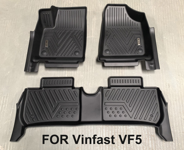Vietnam Hot Selling 5D Car Floor Mas 3D Trunk Mats for Vinfast VF5 2023
