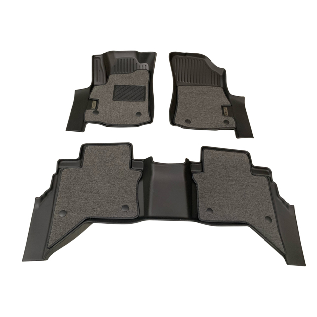 Wholesale Custom 5D Car Carpet Floor Mats for Toyota Hilux Revo