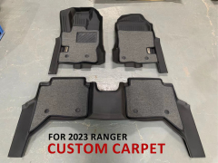 Wholesale Custom Car Carpet Floor Mats for Ford Ranger 2023