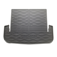 Custom Car Trunk Mats With Seat Part Style for Montero 2016