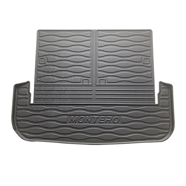 Custom Car Trunk Mats With Seat Part Style for Montero 2016