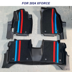Custom Luxury 5D Car Carpet Floor Mats for Mitsubishi Xforce 2024