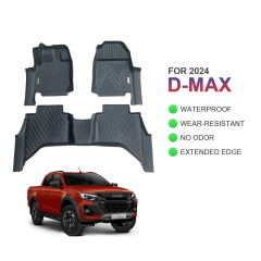 Factory Wholesale Car Floor Mats 5D for Isuzu D-max 2024 Deep Dish Matting