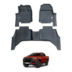 Factory Wholesale Car Floor Mats 5D for Isuzu D-max 2024 Deep Dish Matting