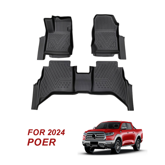 Car Mats Supplier 5D Floor Mats for for GWM Great Wall Poer 2024