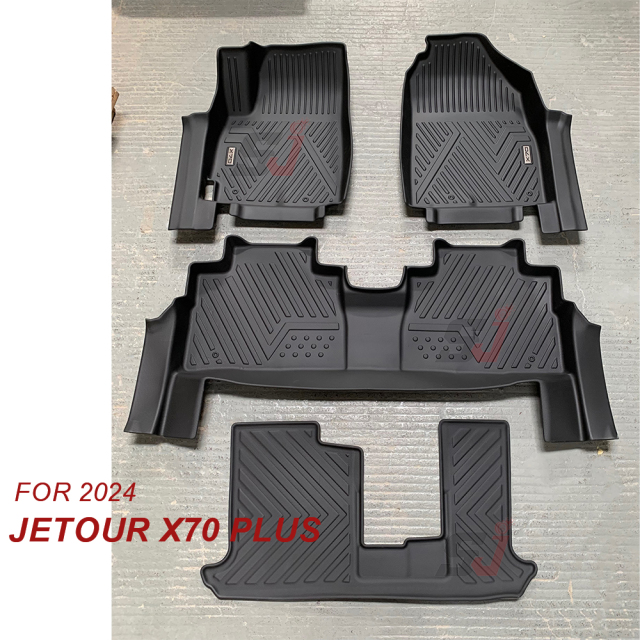 Factroy Direct Car Floor Mats Rear Trunk Liners for Jetour X70 Plus 2024