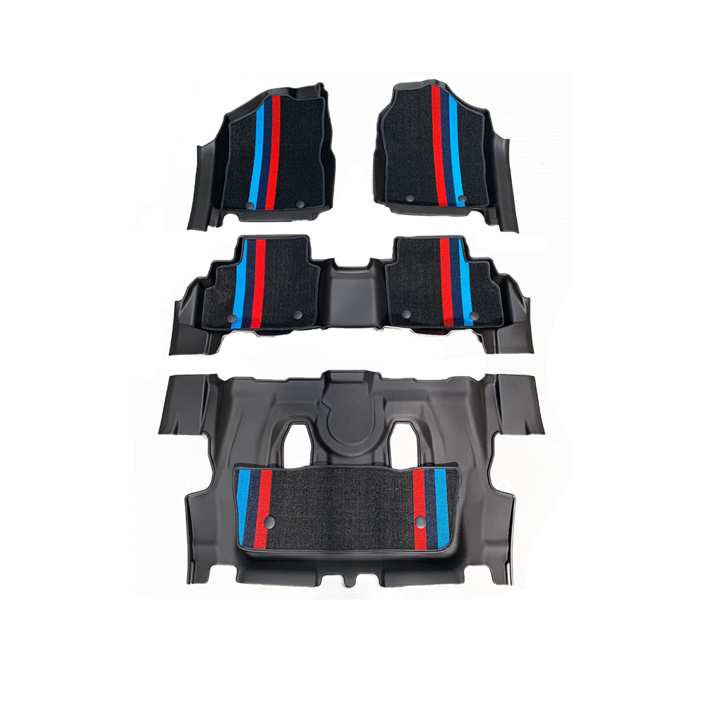 Custom Car Carpet 5D Floor Mats for Toyota Veloz Avanza 2022