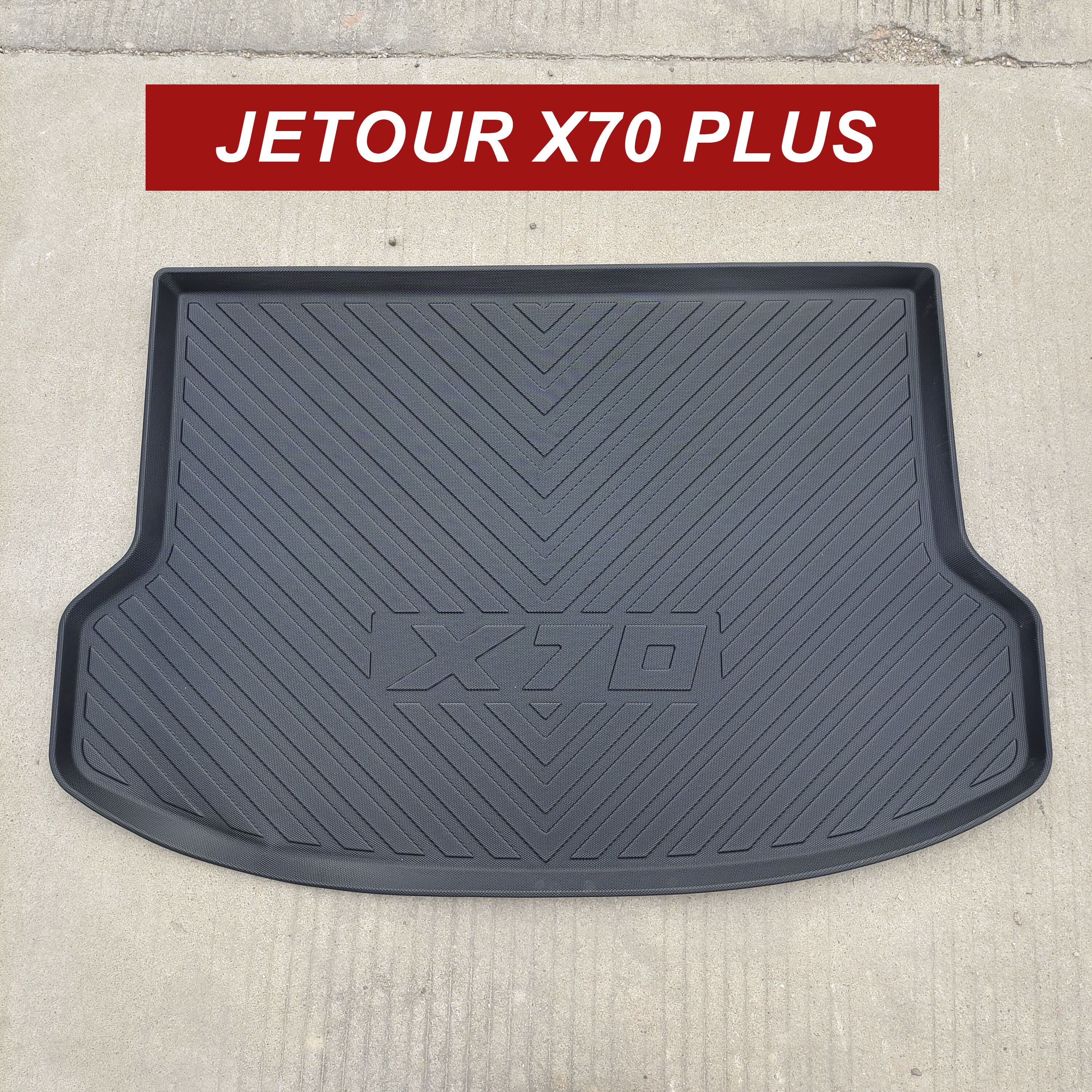 Factroy Direct Car Floor Mats Rear Trunk Liners for Jetour X70 Plus 2024