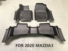 5D Deep Dish Matting Car Mats for Mazda 3 2014-2019 2020