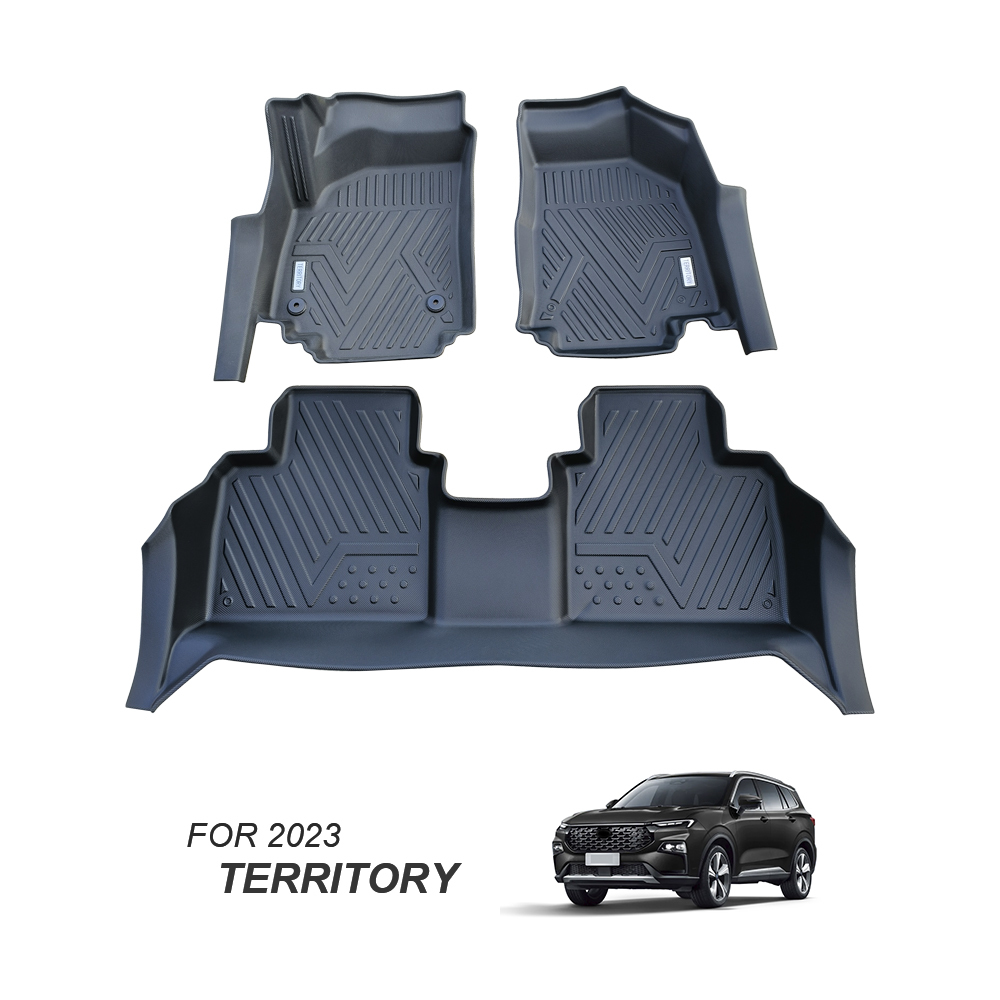 Custom Car Deep Dish Floor Matting for Ford Territory 2022/2023