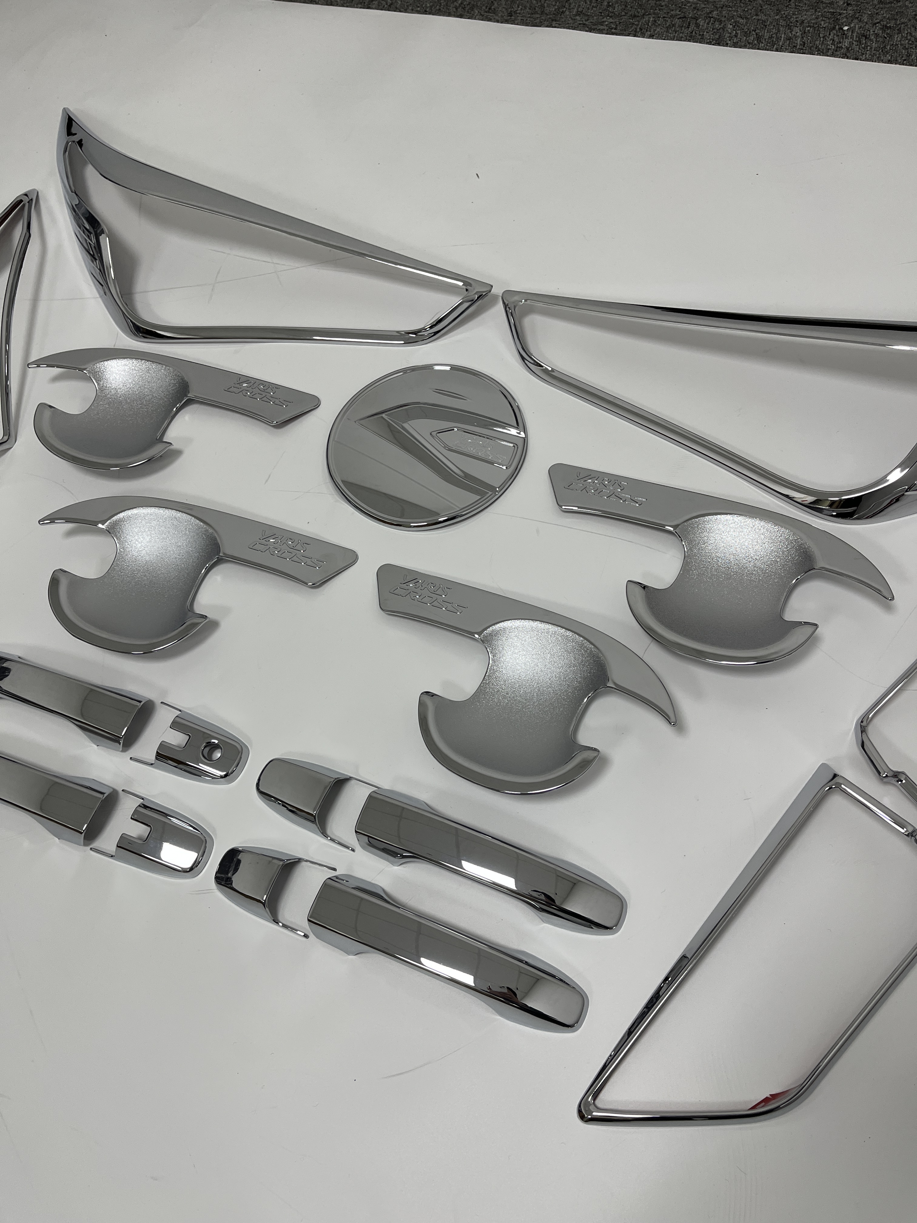 Car Exterior Garnish Chrome Body Kits for Toyota Yaris Cross 2023