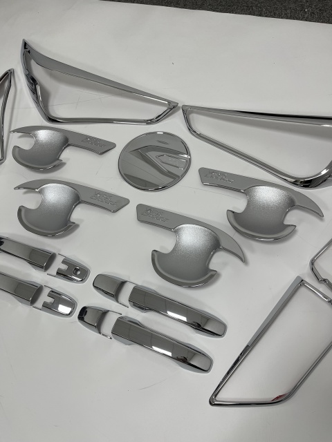 Car Exterior Garnish Chrome Body Kits for Toyota Yaris Cross 2023