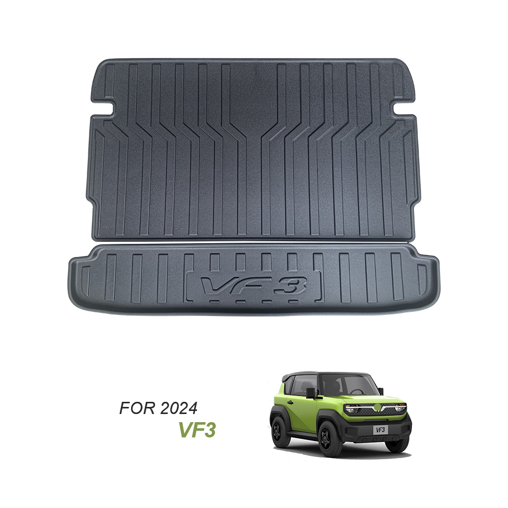 Car Trunk Mats 2 Pieces Set Suitable for Vinfast VF3 2024