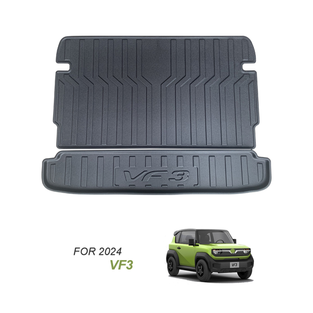 Car Trunk Mats 2 Pieces Set Suitable for Vinfast VF3 2024