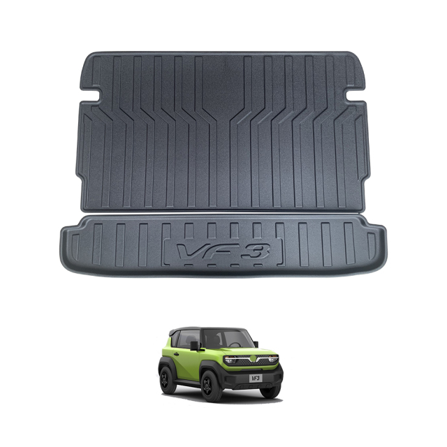 Car Trunk Mats 2 Pieces Set Suitable for Vinfast VF3 2024