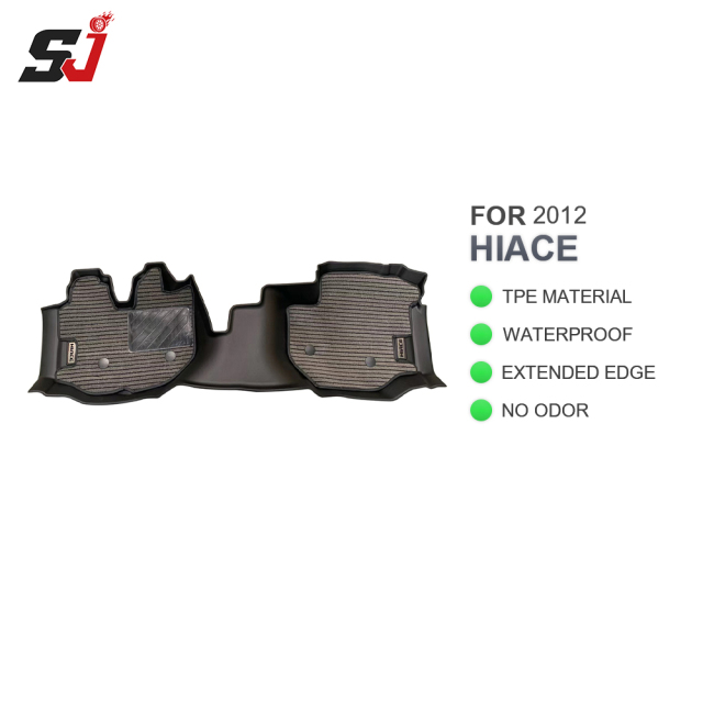 Integrated Car Floor Mat&Carpet Mats Suitable for Toyota Hiace 2012