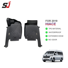 High Quality TPE 5D Car Floor Mats for Toyota Hiace 2019 | Chian Factory