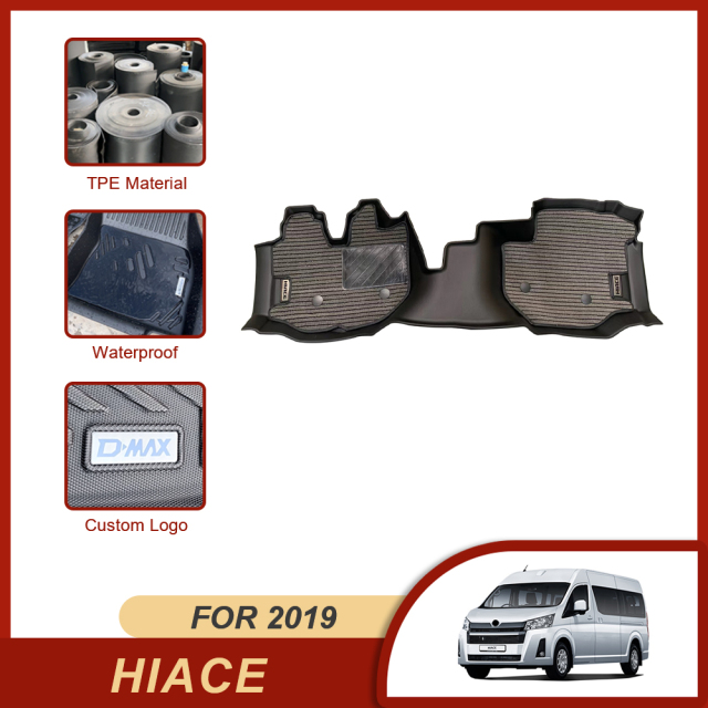 Integrated Car Floor Mat&Carpet Mats Suitable for Toyota Hiace 2012