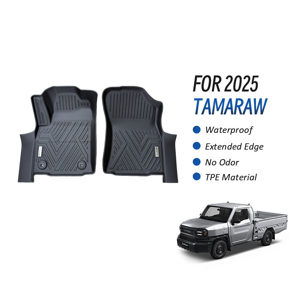 OEM Custom 5D Floor Mats Car for Toyota Tamaraw 2025