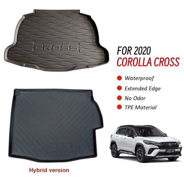 Rear Carpet Tray Supplier Car Trunk Mats for Corolla Cross