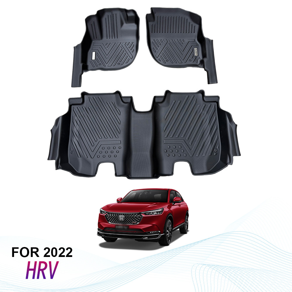 All-Weather Durable Car Floor Mats for Honda HRV 2022