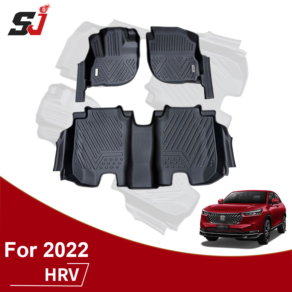 All-Weather Durable Car Floor Mats for Honda HRV 2022